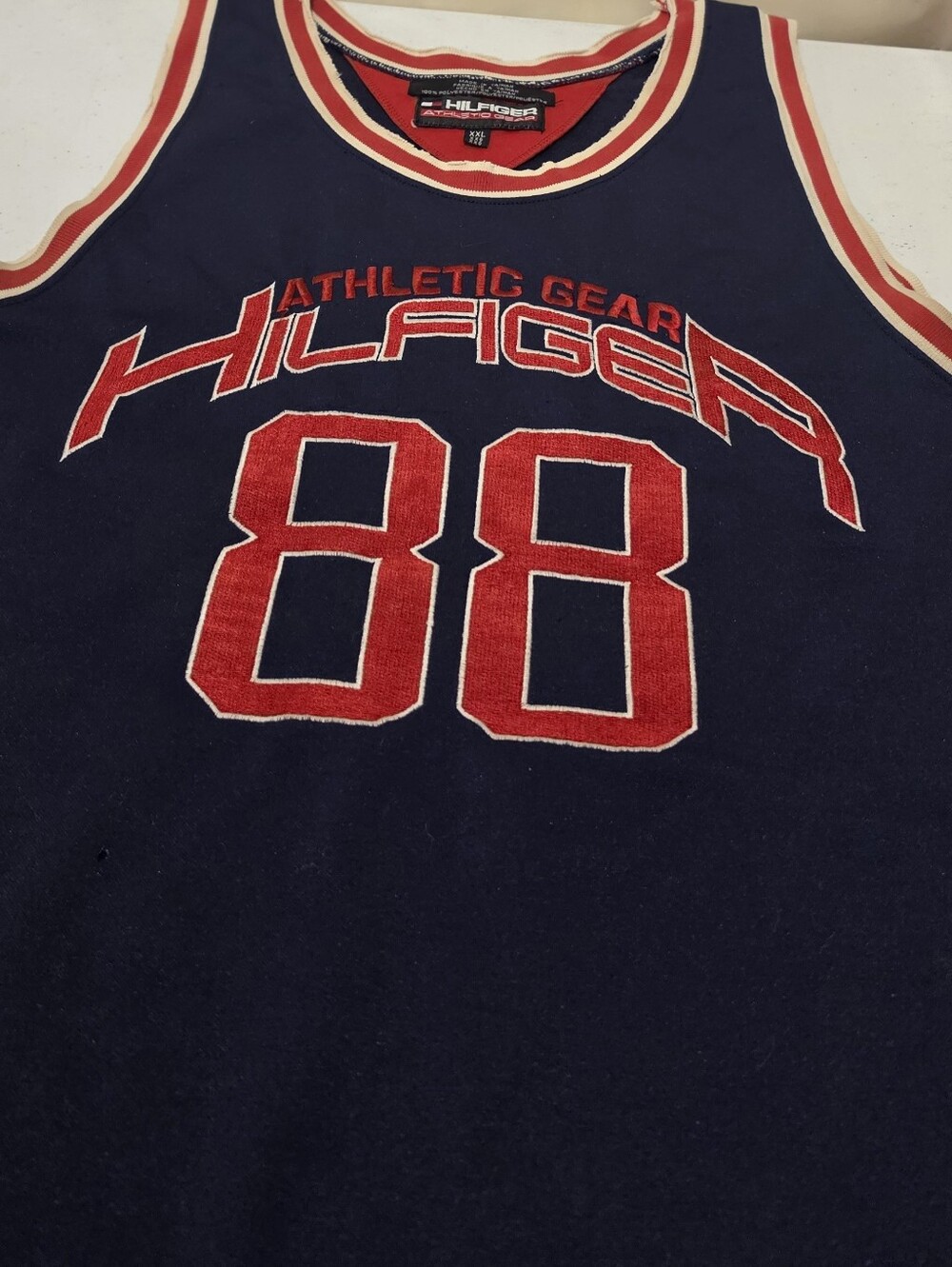 VINTAGE  "Hilfiger 88" JERSEY TANK